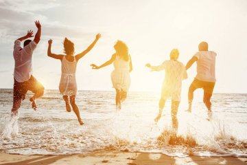 Amigos são nossa família do coração