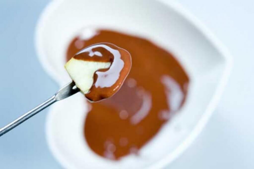 Receita saudável de creme de chocolate