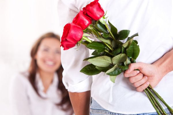 Flores podem estimular romance