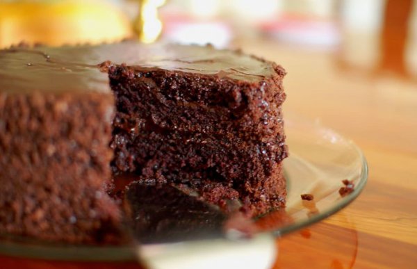 Receita de Bolo Úmido de Chocolate