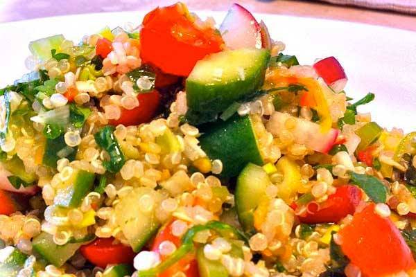 Receita de Tabule de Quinoa
