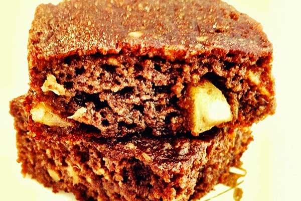 Receita de brownie saudável