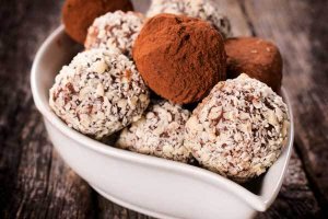 Trufa de chocolate expressa