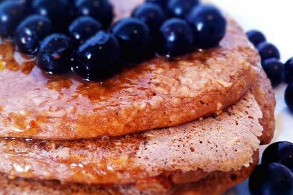 Receita de panquecas de chocolate