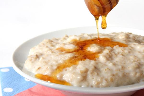 Receita de mingau de aveia