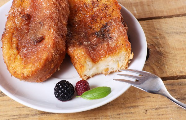 Receita de rabanada sem laticínios