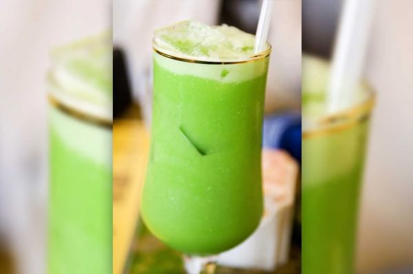 Receita de suco verde com água de coco