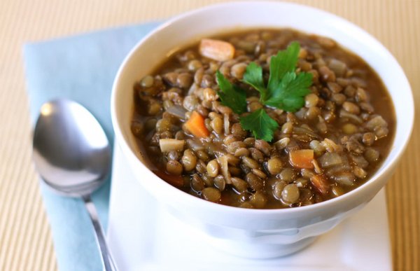 Receita de lentilhas com especiarias