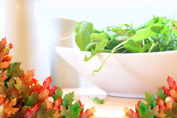 Alimentação com cara de outono