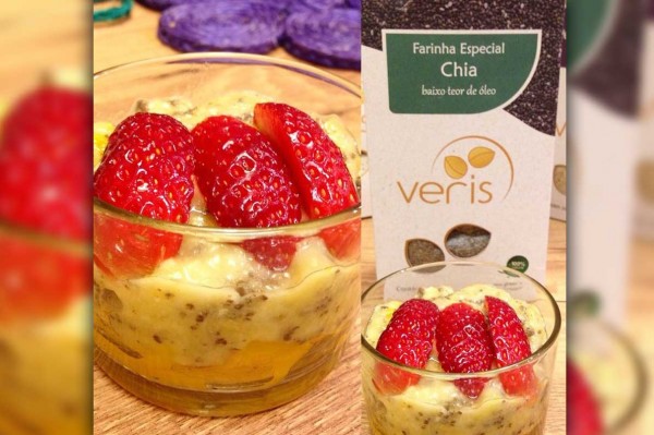 Receita de doce de banana e manga com chia