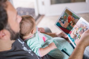 Família unida, eletrônicos desligados