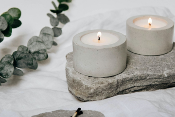 Como usar velas na decoração de casa