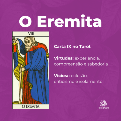 O Eremita no Tarot: significados da carta IX | Personare