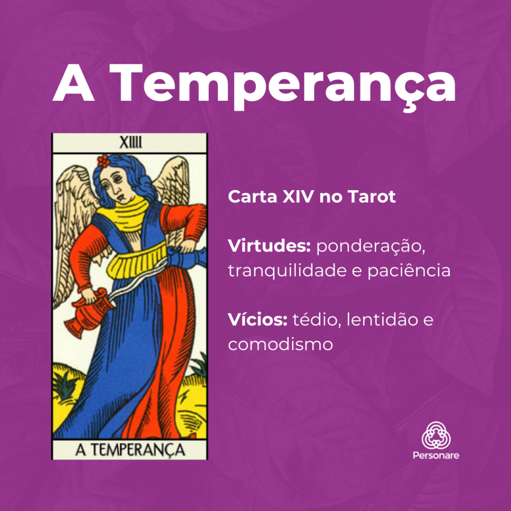 A Temperança no Tarot: significados da carta XIV | Personare