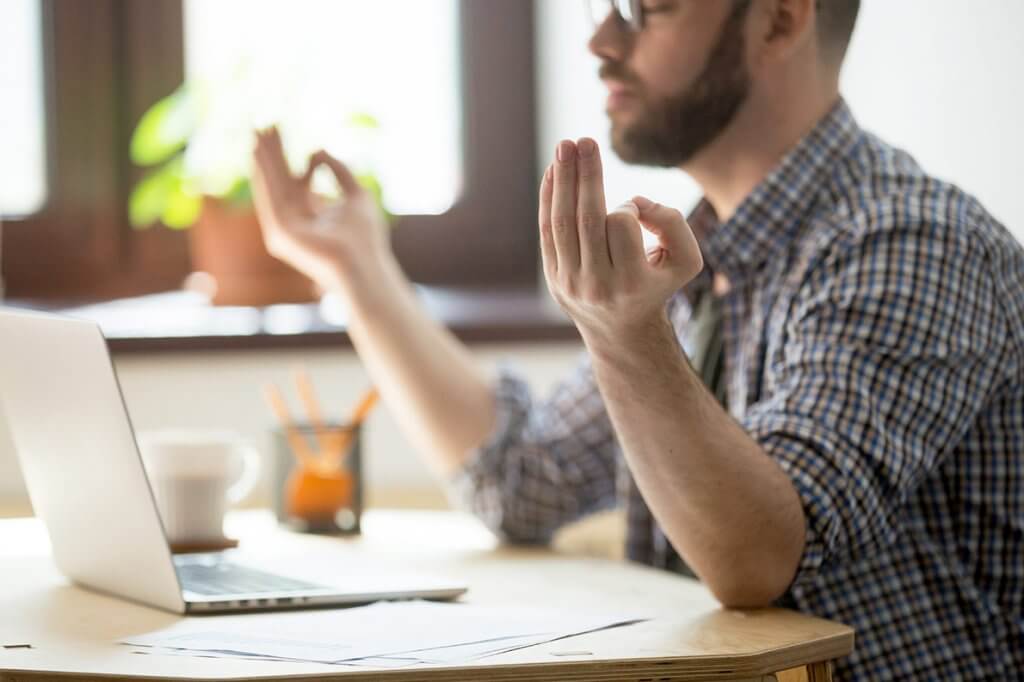 Meditação e produtividade no trabalho