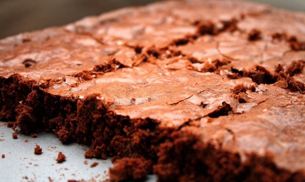 Receita de brownie de chocolate para aliviar a TPM