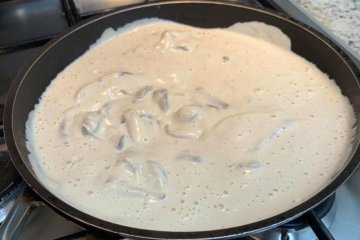 Receita de molho branco vegano de castanha de caju e shitake