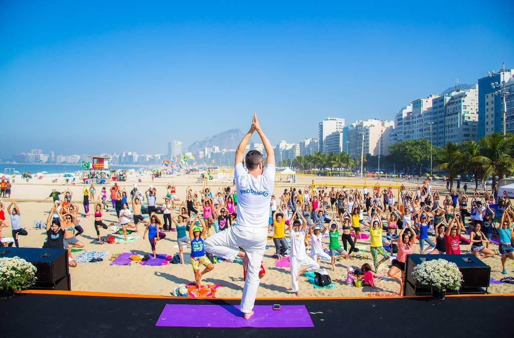 Dia Internacional do Yoga Movimenta a cidade do Rio de Janeiro