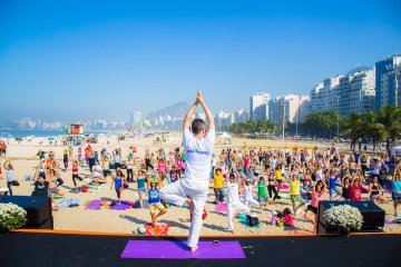 Dia Internacional do Yoga Movimenta a cidade do Rio de Janeiro