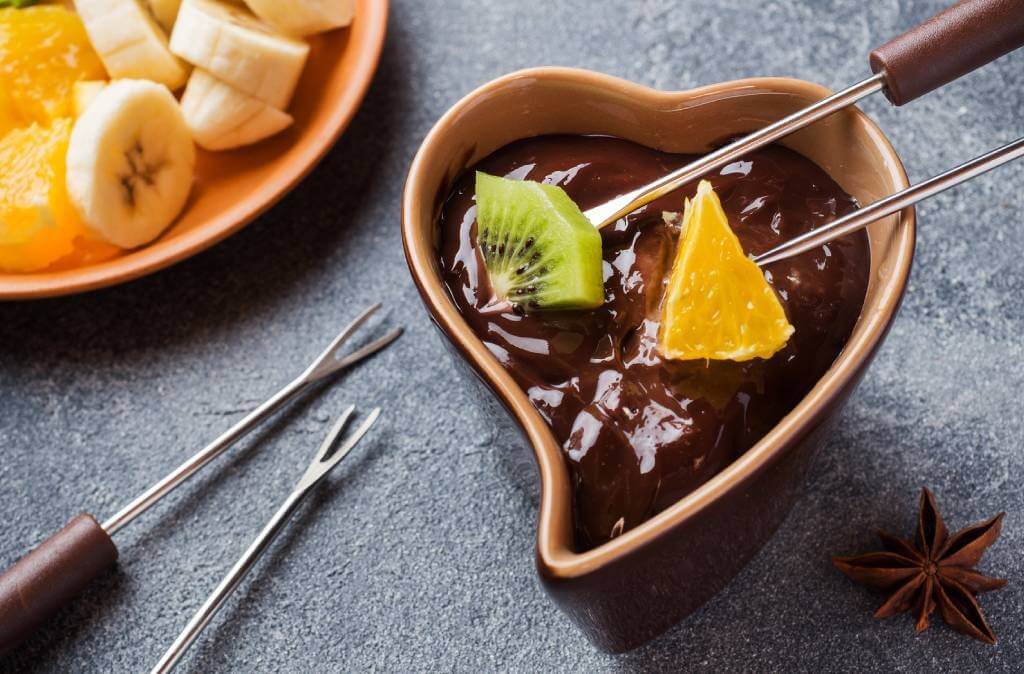 Receita de fondue vegano para o Dia dos Namorados