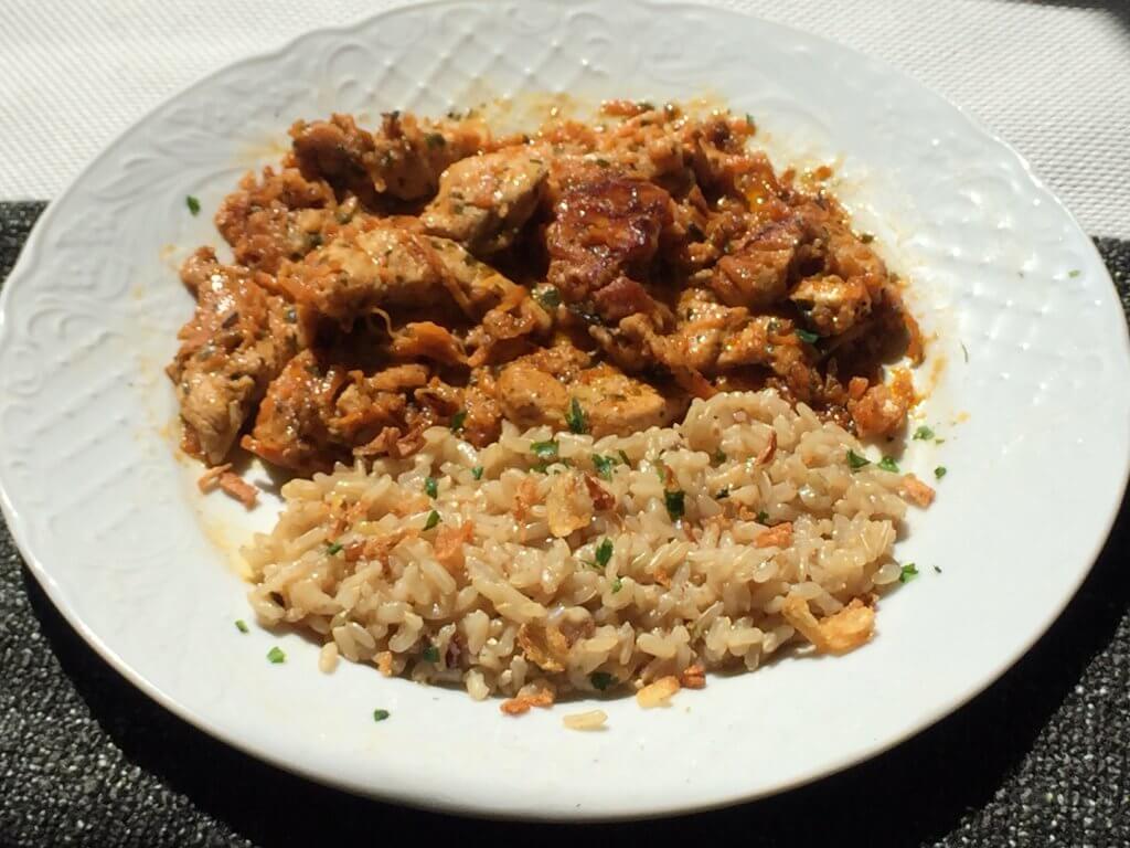 Receita de estrogonofe fit