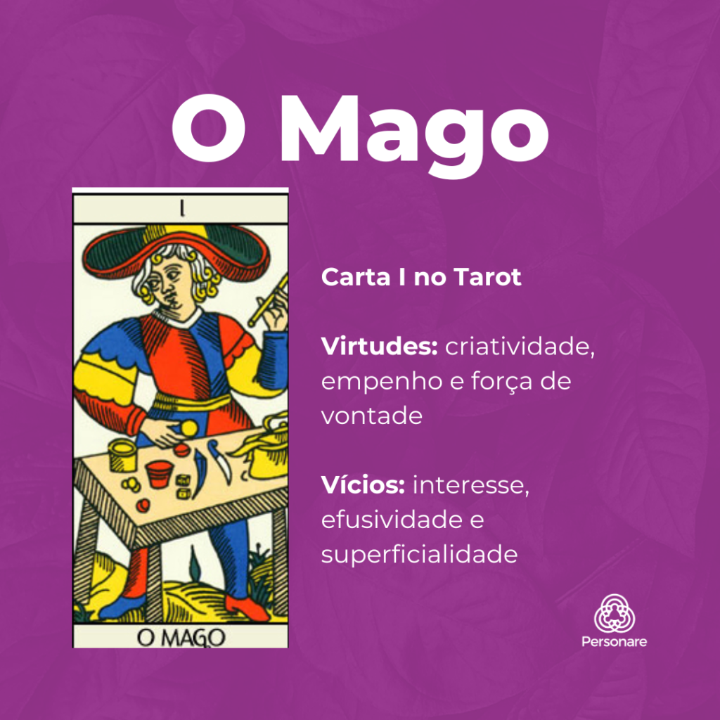 O Mago no Tarot: significados da carta I | Personare