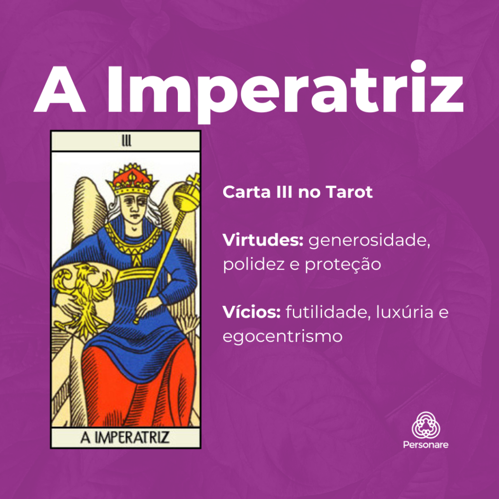 A Imperatriz no Tarot: significados da carta III | Personare