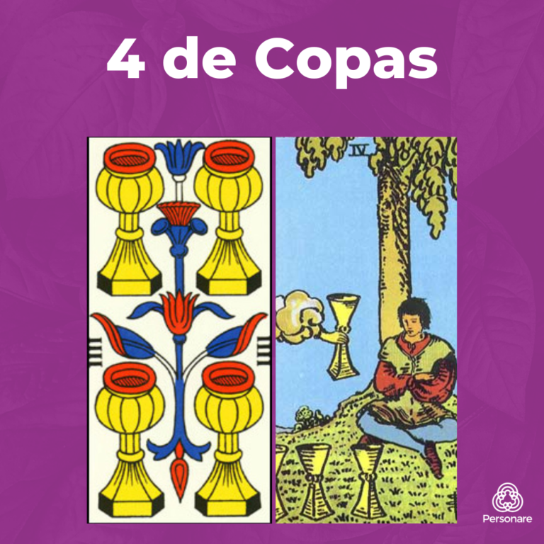 Quatro de Copas no Tarot: significados da carta | Personare