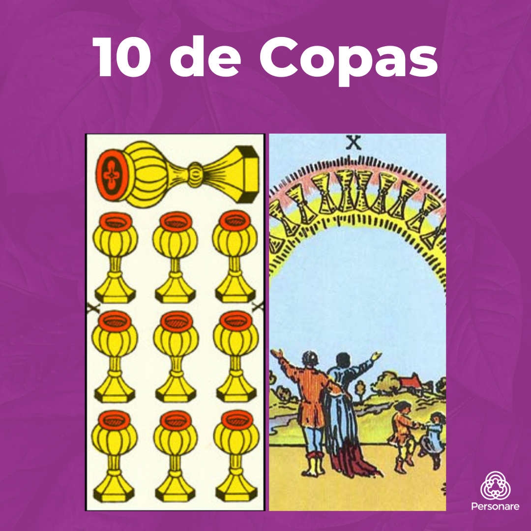 Dez de Copas no Tarot: significados da carta | Personare