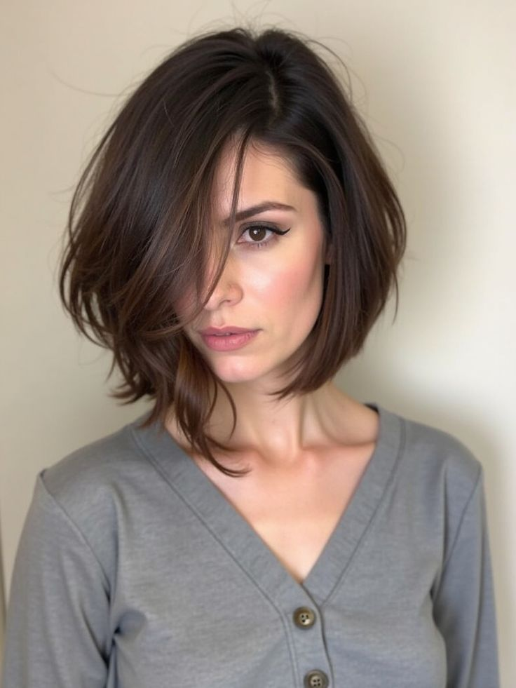 Corte de cabelo para Aquário em 2026: Aquário é o signo da inovação — e o corte acompanha. Aquário se interessa por aquilo que as pessoas ainda não fizeram, o do momento: short bob moderno ou geométrico — inovador e ousado, exatamente como o ano promete ser.