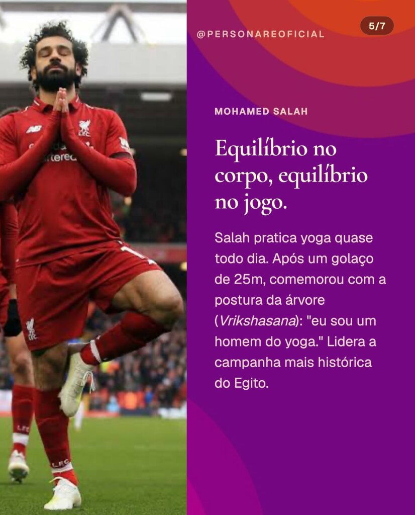 Mohamed Salah e yoga